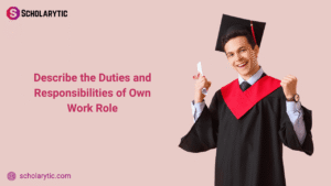 Describe the duties and responsibilities of own work role
