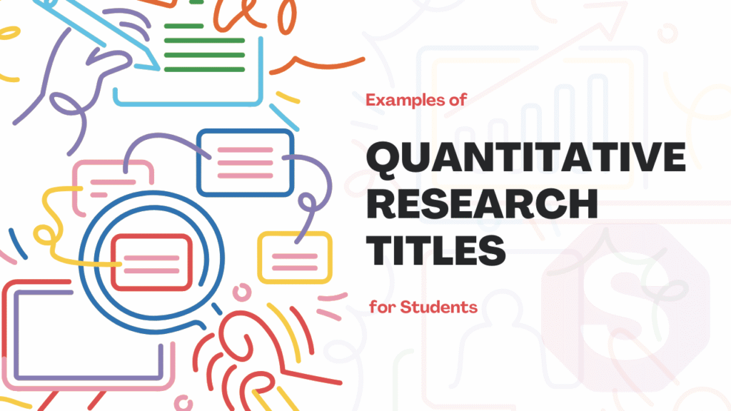 quantitative research titles